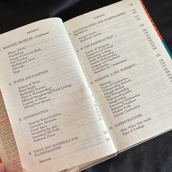 Vintage 1952 WISE Masonry & Waterproofing Handbook~50s Construction - Picture 5 of 8